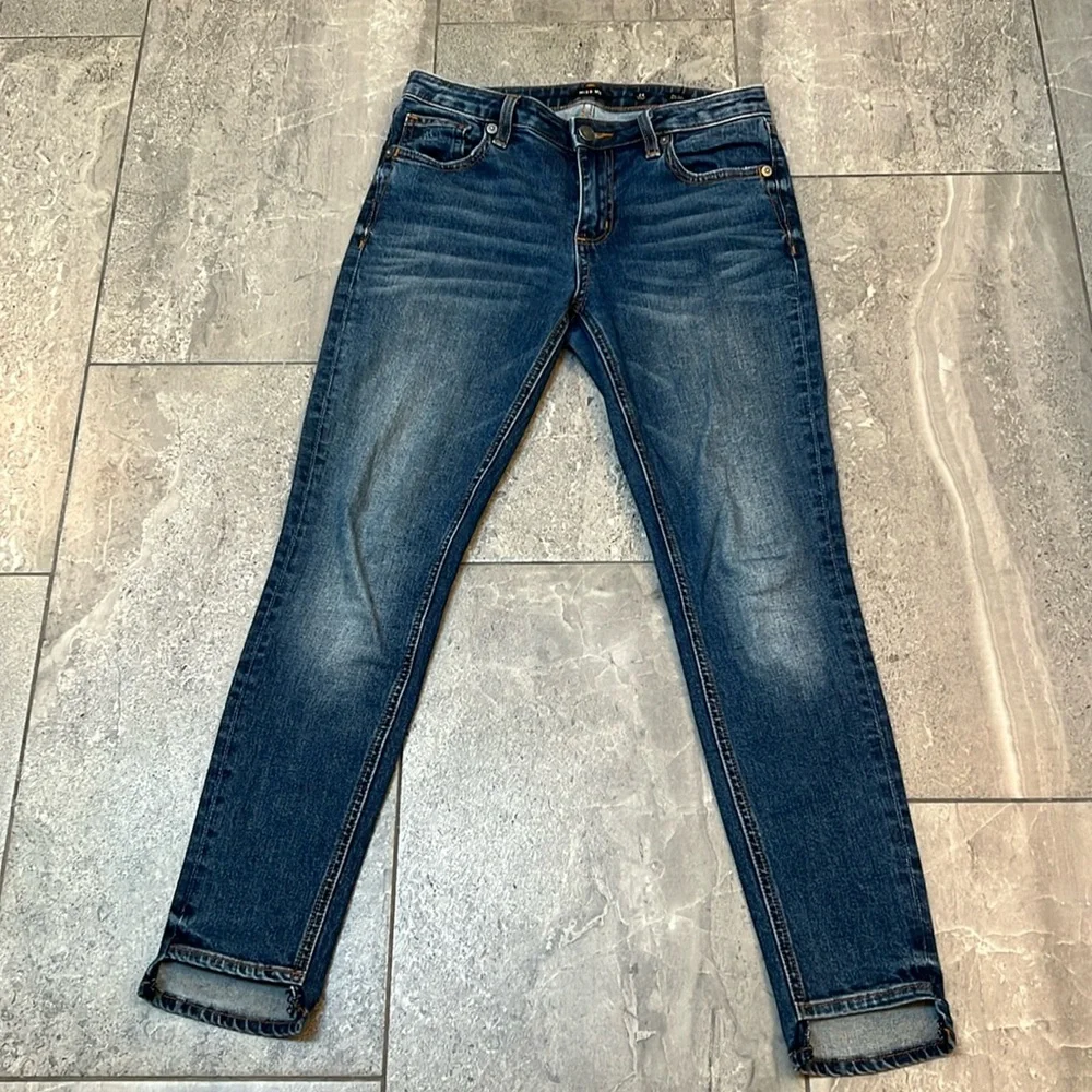 Miss Me Stepped Hem Ankle Skinny - Picture 1 of 10
